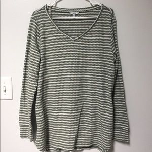 Sonoma super soft striped long sleeved top